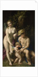 Venus with Mercury and Cupid (The School of Love), c. 1525 by Correggio