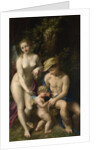 Venus with Mercury and Cupid (The School of Love), c. 1525 by Correggio