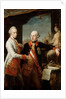 Emperor Joseph II with Grand Duke Pietro Leopoldo of Tuscany, 1769 by Pompeo Girolamo Batoni