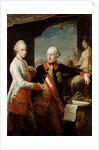 Emperor Joseph II with Grand Duke Pietro Leopoldo of Tuscany, 1769 by Pompeo Girolamo Batoni