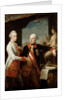 Emperor Joseph II with Grand Duke Pietro Leopoldo of Tuscany, 1769 by Pompeo Girolamo Batoni