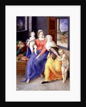 The Holy Family with John the Baptist as a Boy and Saint Elizabeth, 1556-1557 by Giulio Clovio