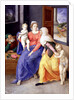 The Holy Family with John the Baptist as a Boy and Saint Elizabeth, 1556-1557 by Giulio Clovio