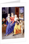 The Holy Family with John the Baptist as a Boy and Saint Elizabeth, 1556-1557 by Giulio Clovio