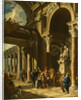 Alexander the Great Cutting the Gordian Knot, ca. 1718-1719 by Giovanni Paolo Panini