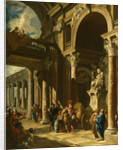 Alexander the Great Cutting the Gordian Knot, ca. 1718-1719 by Giovanni Paolo Panini