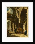Alexander the Great Cutting the Gordian Knot, ca. 1718-1719 by Giovanni Paolo Panini