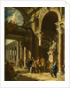 Alexander the Great Cutting the Gordian Knot, ca. 1718-1719 by Giovanni Paolo Panini