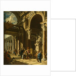 Alexander the Great Cutting the Gordian Knot, ca. 1718-1719 by Giovanni Paolo Panini
