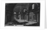 Interior of the basilica of Santa Maria degli Angeli (former baths of Diocletian), Between 1765 and 1775 by Giovanni Battist Piranesi