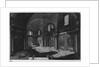 Interior of the basilica of Santa Maria degli Angeli (former baths of Diocletian), Between 1765 and 1775 by Giovanni Battist Piranesi
