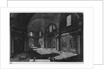Interior of the basilica of Santa Maria degli Angeli (former baths of Diocletian), Between 1765 and 1775 by Giovanni Battist Piranesi