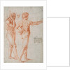 Two Nude Studies by Raphael