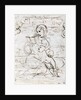 Reading Madonna and Child in a Landscape betweem two Cherub Heads by Raphael