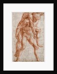 Young Man Carrying an Old Man on His Back (Aeneas and Anchises) by Raphael