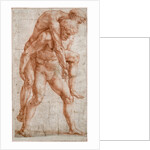 Young Man Carrying an Old Man on His Back (Aeneas and Anchises) by Raphael