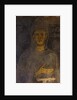Saint Francis of Assisi (Detail of his oldest portrait), 13th century by Anonymous