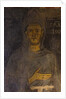 Saint Francis of Assisi (Detail of his oldest portrait), 13th century by Anonymous