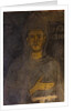 Saint Francis of Assisi (Detail of his oldest portrait), 13th century by Anonymous