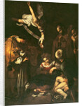Nativity with St. Francis and St. Lawrence, 1609 by Michelangelo Caravaggio