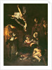 Nativity with St. Francis and St. Lawrence, 1609 by Michelangelo Caravaggio