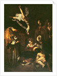 Nativity with St. Francis and St. Lawrence, 1609 by Michelangelo Caravaggio