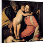 The Holy Family with John the Baptist as a Boy, Early 17th cen by Michelangelo Caravaggio