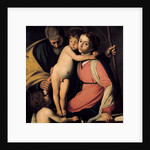 The Holy Family with John the Baptist as a Boy, Early 17th cen by Michelangelo Caravaggio