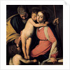 The Holy Family with John the Baptist as a Boy, Early 17th cen by Michelangelo Caravaggio