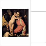The Holy Family with John the Baptist as a Boy, Early 17th cen by Michelangelo Caravaggio