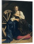 Saint Catherine of Alexandria, c. 1598 by Michelangelo Caravaggio