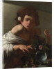 Boy bitten by a Lizard, ca 1595 by Michelangelo Caravaggio
