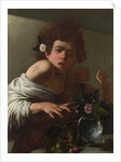 Boy bitten by a Lizard, ca 1595 by Michelangelo Caravaggio