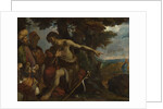 Saint John the Baptist preaching in the Wilderness, c. 1640 by Pier Francesco Mola
