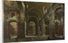 Interior of the Basilica of Saint Peter in Rome, before 1742 by Giovanni Paolo Panini