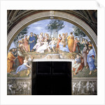 The Parnassus (Fresco in the Stanza della Segnatura), 1509-1511 by Raphael