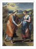 The Visitation, 1517 by Raphael