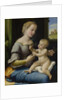 The Madonna of the Pinks (La Madonna dei Garofani), ca 1506-1507 by Raphael