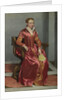 Portrait of a Lady (La Dama in Rosso), c. 1560 by Giovan Battista Moroni