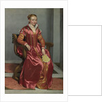 Portrait of a Lady (La Dama in Rosso), c. 1560 by Giovan Battista Moroni