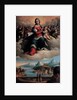 Madonna and Child in glory with the saints Anthony of Padua and Francis, 1530 by Benvenuto Tisi da Garofalo