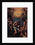 The Baptism of Christ, 1585-1590 by Ippolito Scarsellino
