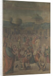 The Israelites gathering Manna by Lorenzo Costa