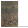 The Israelites gathering Manna by Lorenzo Costa
