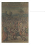 The Israelites gathering Manna by Lorenzo Costa
