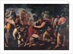 Meeting between Esau and Jacob, 1636-1641 by Giovanni Maria Bottala