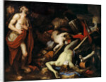 Job and His Children, c. 1650 by Domenico Piola