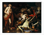 Job and His Children, c. 1650 by Domenico Piola