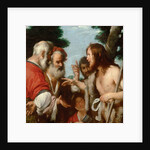 The Sermon of Saint John the Baptist, c. 1644 by Bernardo Strozzi