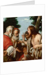 The Sermon of Saint John the Baptist, c. 1644 by Bernardo Strozzi